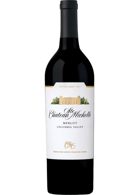 CHATEAU STE MICHELLE MERLOT 750ML – Banks Wines & Spirits