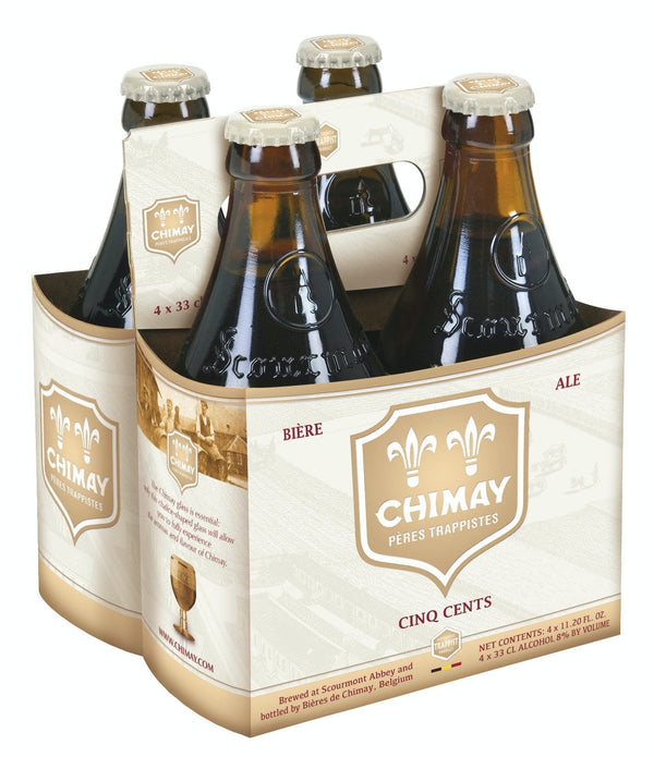 CHIMAY CINQ CENTS WHITE 4PK