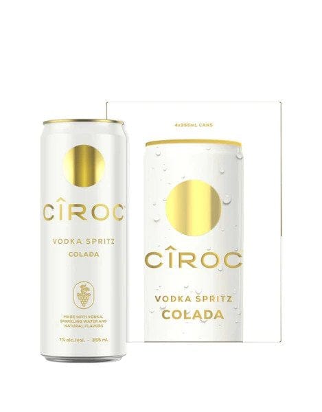 CIROC VODKA SPRITZ COLADA 4PK