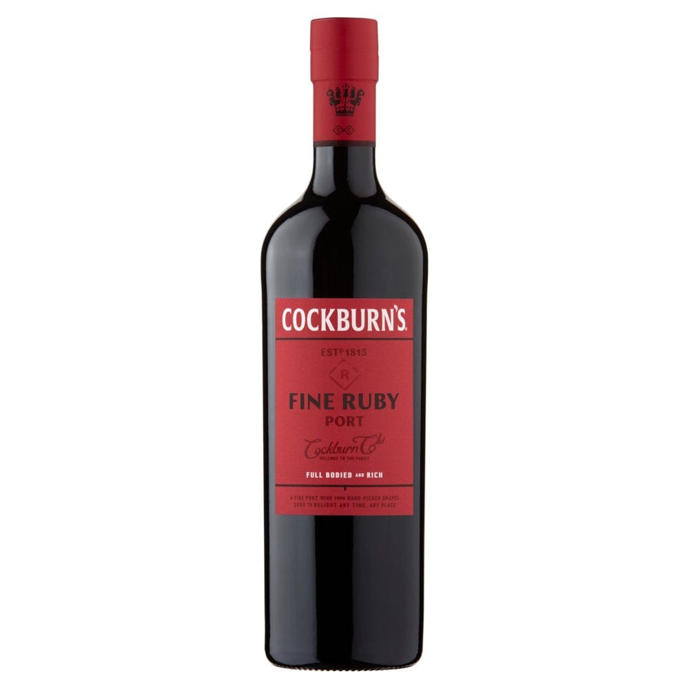 COCKBURNS PORT FINE RUBY 750ML – Banks Wines & Spirits