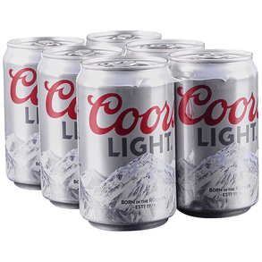 Coors beer 赤色トレイ 約33cm Coors Light American Light Lager Beer, 30 Pack, 12 fl oz