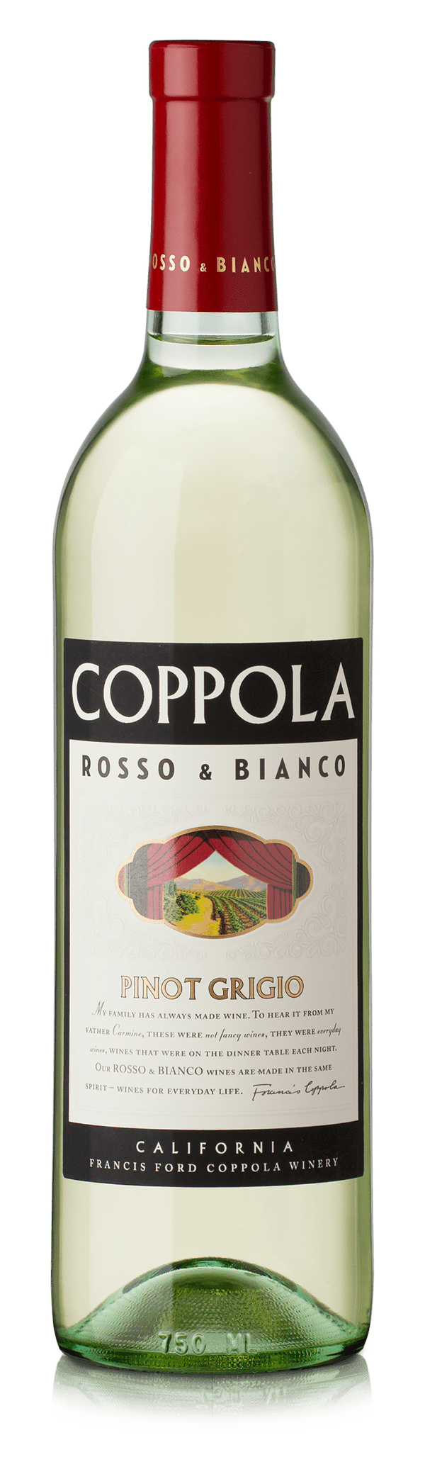 COPPOLA ROSSO & BIANCO PINOT GRIGIO 750ML