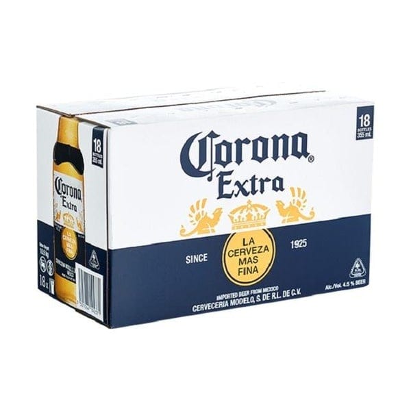 CORONA EXTRA - 18pk 12 oz BTL
