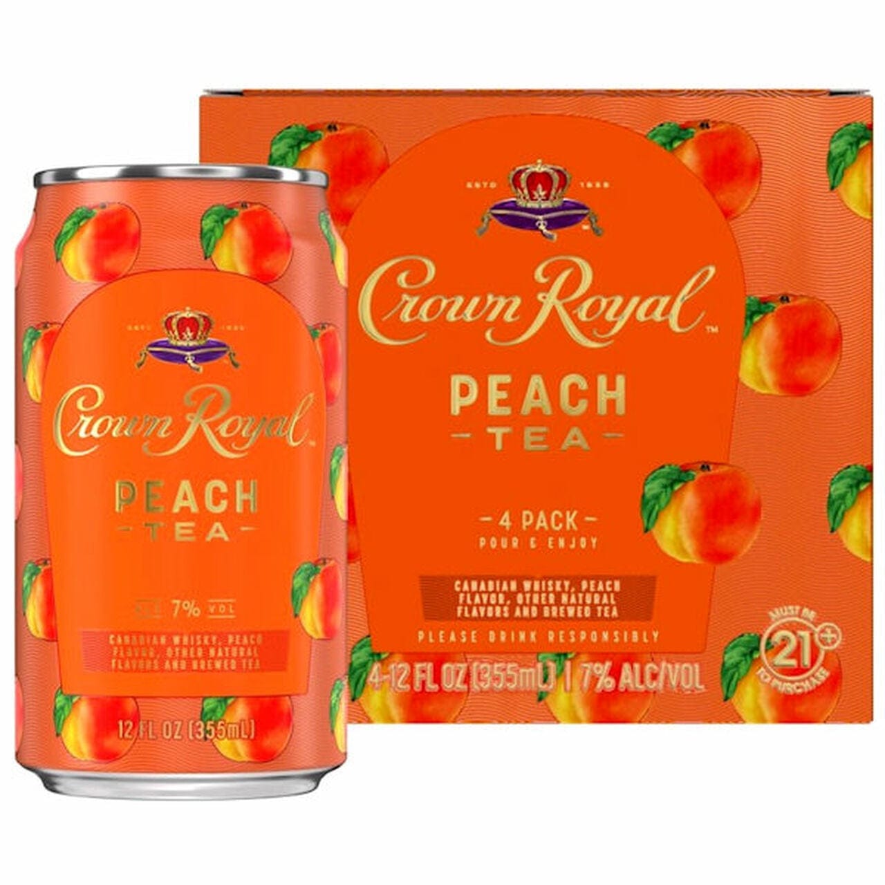 Crown Royal Peach Whisky - Old Town Tequila