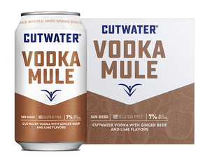 Cutwater Cocktail Vodka Mule Can 4PK RTD