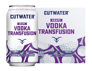 CUTWATER VODKA TRANSFUSION 4PK