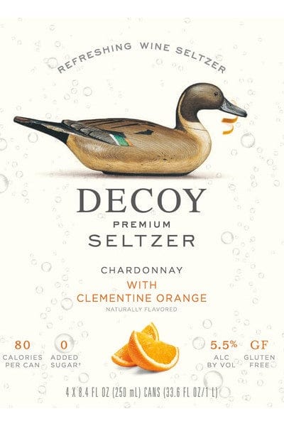 DECOY SELTZER CLEMENTINE 4PK