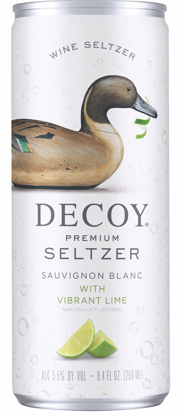 DECOY SELTZER LIME SINGLE- 8.4OZ