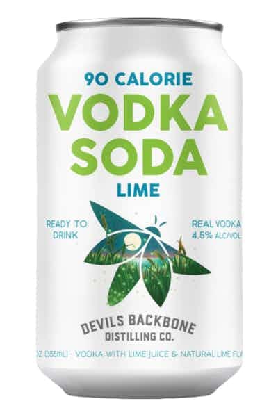 Devils Backbone Vodka Soda Lime 4pk