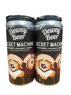 DEWEY BEER CO SM BLACKBERRY COCONUT 4PK