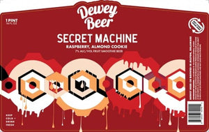 DEWEY BEER SM RASPBERRY ALMOND COOKIE 4PK