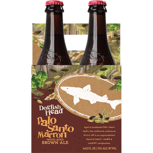 DOGFISH PALO SANTO MARRON 4PK 12oz bottle