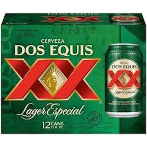 Dos Equis Lager 12pk can