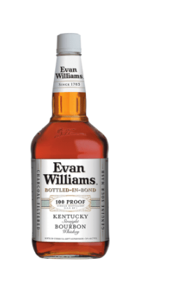 EVAN WILLIAMS BOURBON WHITE LABEL 100 P 750