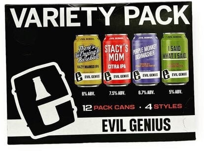 EVIL GENIUS VARIETY 12 PK