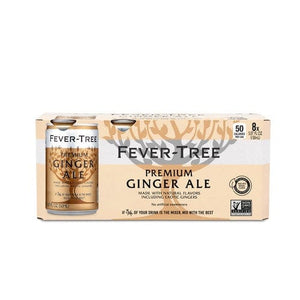 FEVER TREE GINGER ALE 8PK CANS