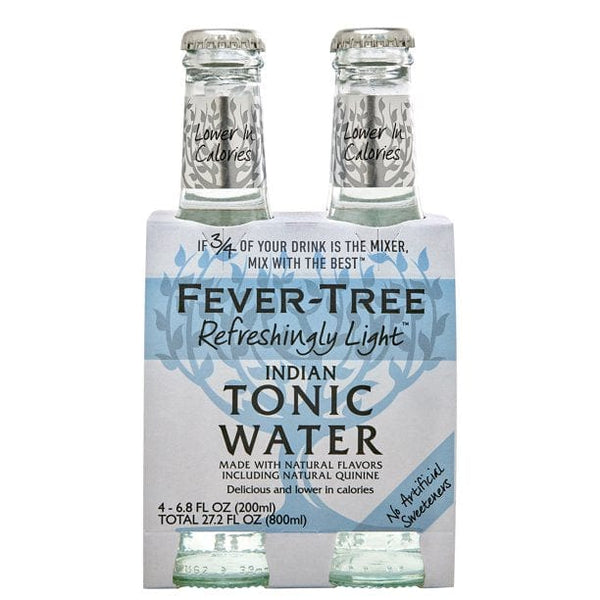 FEVER TREE LIGHT TONIC WATER 4PK