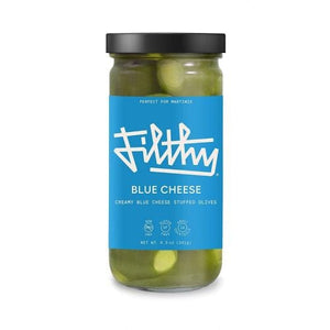 FILTHY FOODS BLUE CHEESE OLIVES 8.5OZ