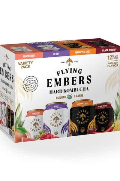 FLYING EMBERS HARD KOMBUCHA 12PK VARIETY