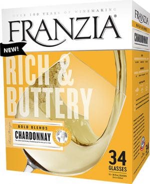 FRANZIA CHARDONNAY RICH & BUTTERY 5.0L