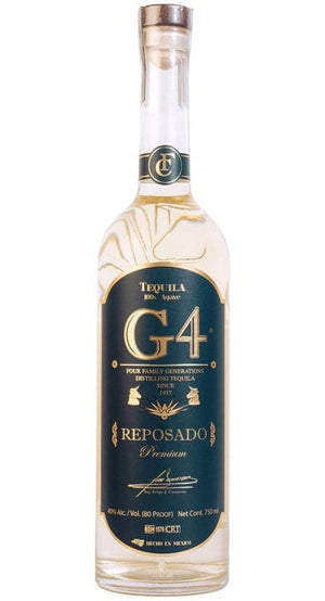 G4 TEQUILA REPOSADA 750ML