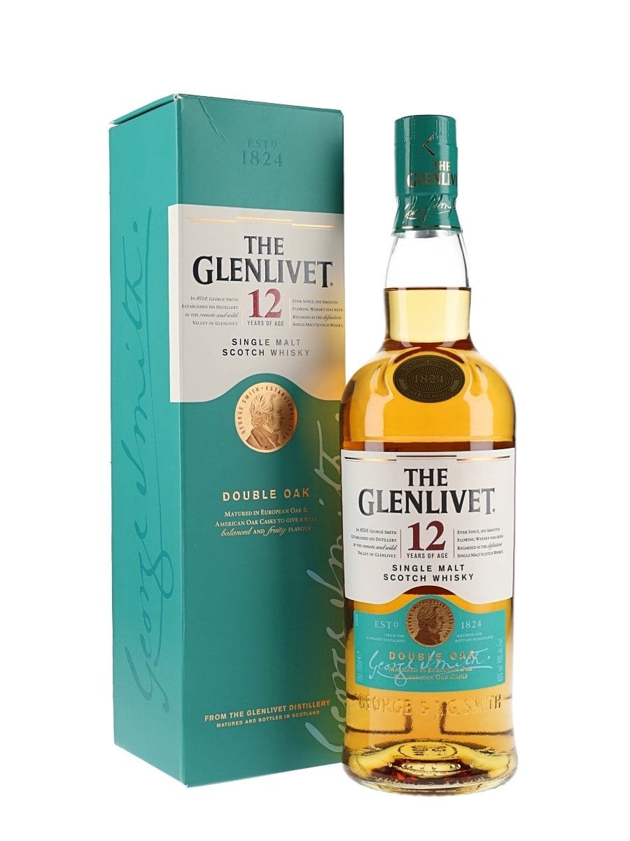 GLENLIVET 12YR DOUBLE OAK SINGLE MALT 750ML – Banks Wines