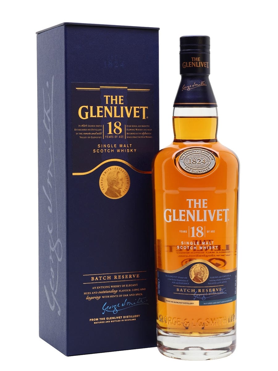 GLENLIVET 18YR BATCH RESERVE 750ML – Banks Wines & Spirits