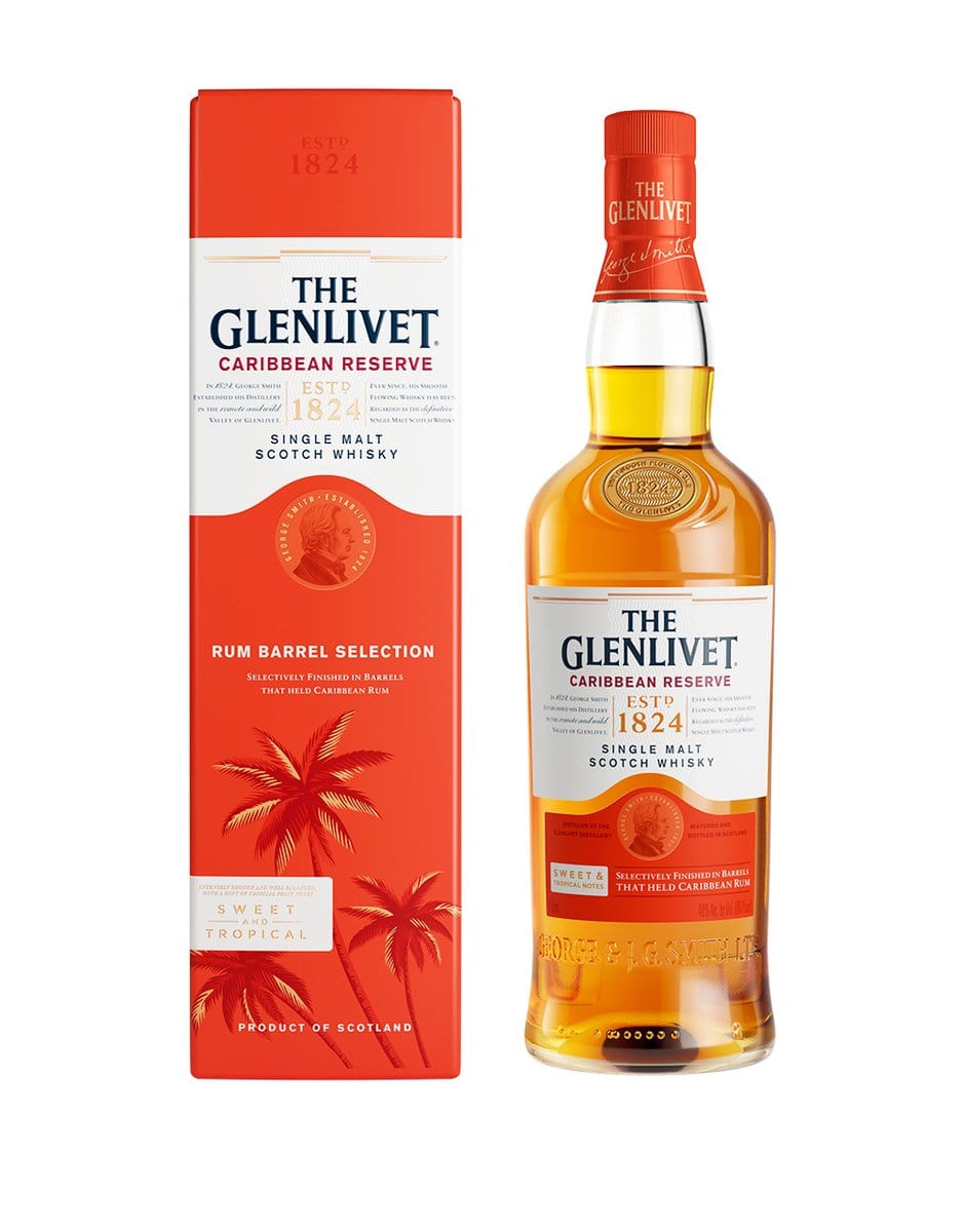GLENLIVET CARIBBEAN RESERVE 750ML – Banks Wines & Spirits