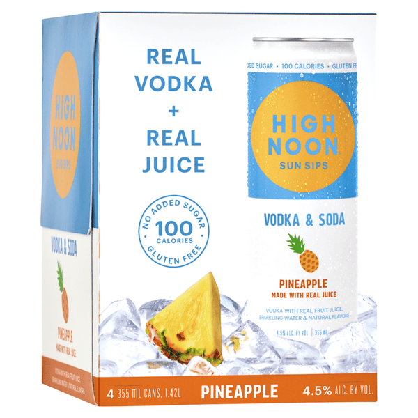 HIGH NOON PINEAPPLE COCKTAIL 4 PACK