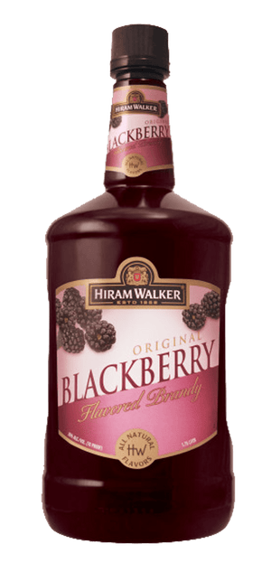 HIRAM WALKER BLACKBERRY BRANDY 1.75L