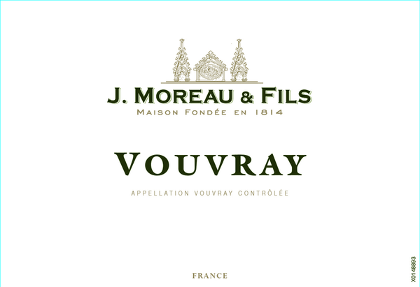 J MOREAU & FILS VOUVRAY 750ML