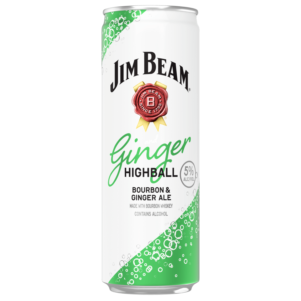 JIM BEAM BOURBON & GINGER 4PK – Banks Wines & Spirits