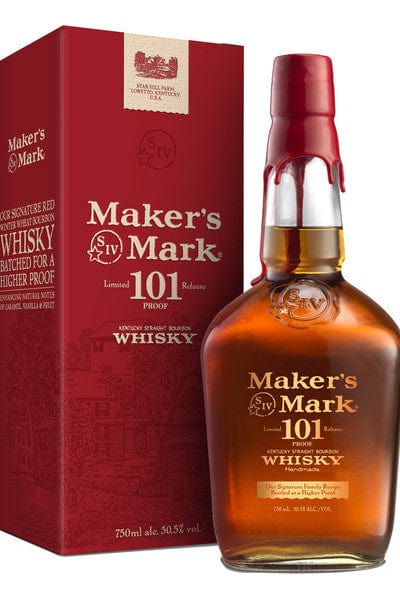 MAKERS MARK 101 STRAIGHT BOURBON WHISKEY 750ML