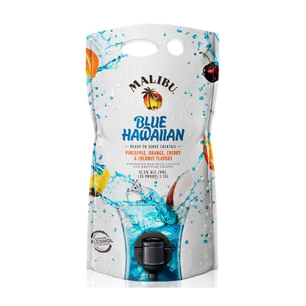MALIBU COCKTAIL BLUE HAWAIIAN 1.75L