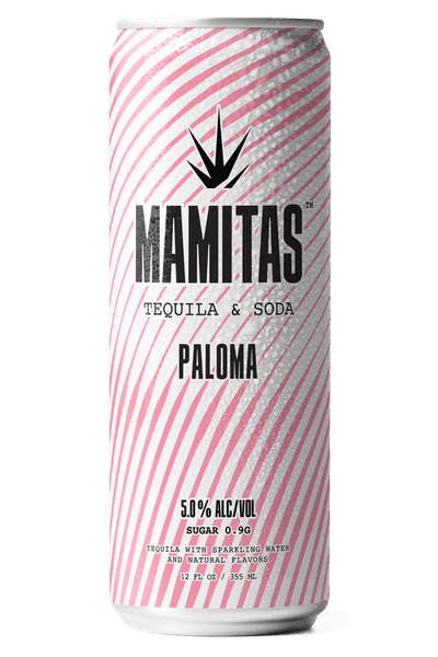 Mamitas Tequila & Soda PALOMA 4pk 12oz cans