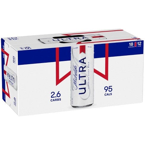 MICHELOB ULTRA 18PK CANS