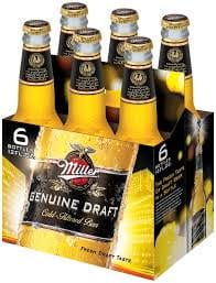 Miller Genuine Draft 6pk btl