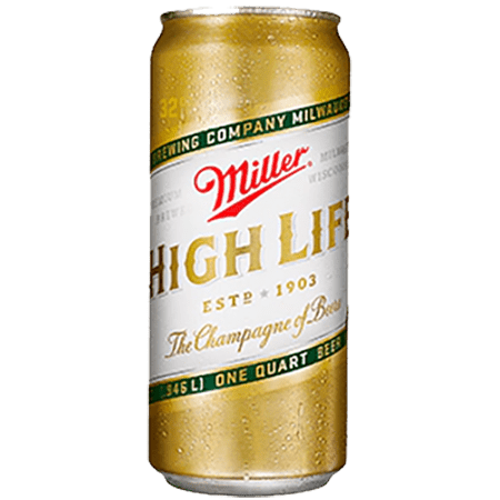 Miller High Life 32oz can