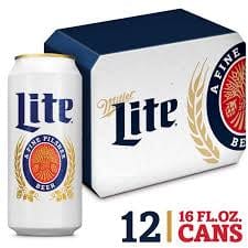 Miller Lite 12pk 16oz can