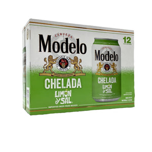 MODELO CHELADA LIMON Y SAL 12PK CAN