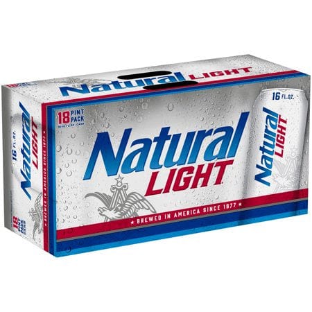 NATURAL LIGHT - 18pk 12oz CAN