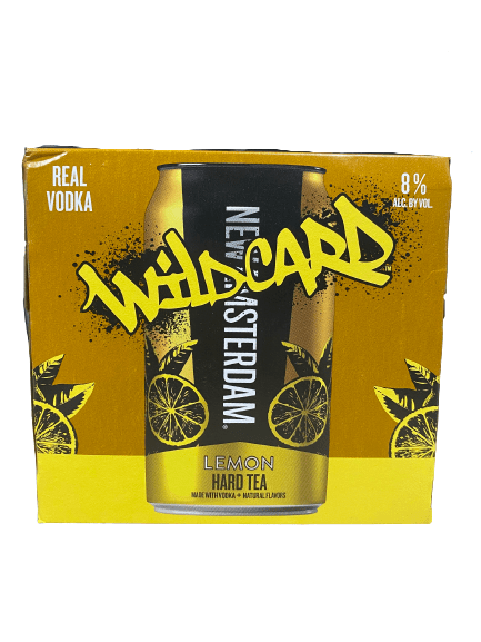 NEW AMSTERDAM WILDCARD LEMON TEA 4PK