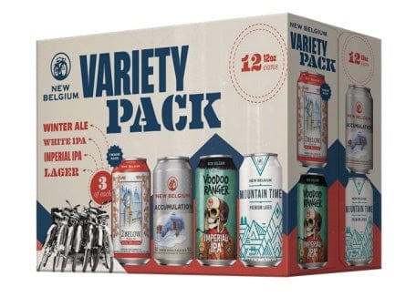 NEW BELGIUM VARIETY PK - 12pk CAN