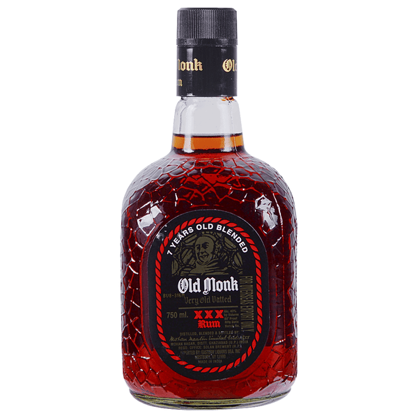 OLD MONK 7 YEAR RUM 750ML