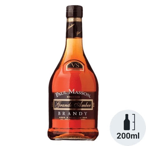 PAUL MASSON BRANDY GRANDE AMBER 200ML – Banks Wines & Spirits