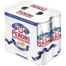 Peroni 6pk Can