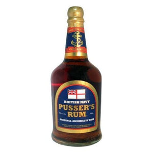 PUSSERS BRITISH NAVY RUM 750ML