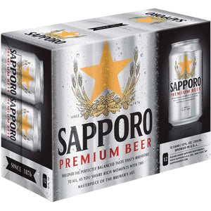 SAPPORO 12PK CAN