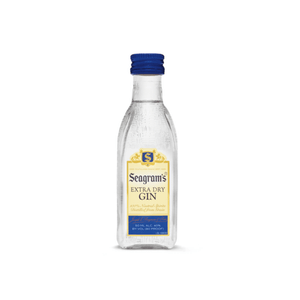 SEAGRAM'S EXTRA DRY GIN 50ML