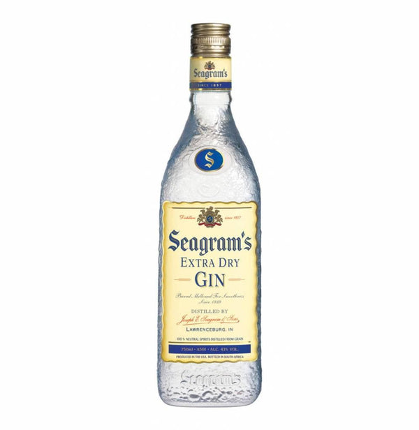 SEAGRAM'S EXTRA DRY GIN 750ML